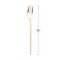 Shiny Gold Moderno Disposable Plastic Dessert Forks (300 Forks)